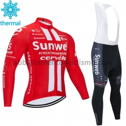 Invernale Completo Maglie e Calzamaglia con bretelle 2020 Team Sunweb M001