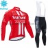 Invernale Completo Maglie e Calzamaglia con bretelle 2020 Team Sunweb M001