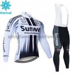 Invernale Completo Maglie e Calzamaglia con bretelle 2020 Team Sunweb M002