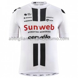 Maglia Ciclismo Maniche Corte 2020 Team Sunweb M002