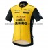 Maglia Ciclismo Maniche Corte 2018 LottoNL-Jumbo M001
