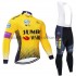 Completo Maglie e Calzamaglia con bretelle 2019 Team Jumbo–Visma M001