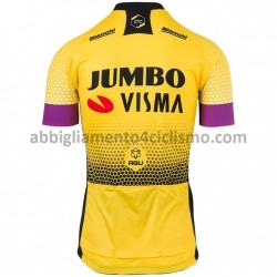 Maglia Ciclismo Maniche Corte 2019 Team Jumbo–Visma M001