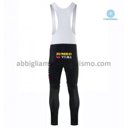 Invernale Completo Maglie e Calzamaglia con bretelle 2020 Team Jumbo–Visma M001