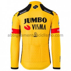 Maglia Ciclismo Maniche Lunghe 2020 Team Jumbo–Visma M001