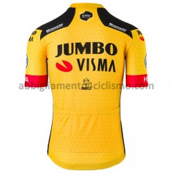 Maglia Ciclismo Maniche Corte 2020 Team Jumbo–Visma M001