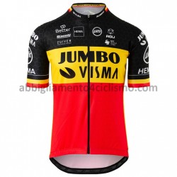 Maglia Ciclismo Maniche Corte 2020 Team Jumbo–Visma M002
