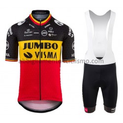 Completo Maglie e Salopette 2021 Team Jumbo-Visma M001