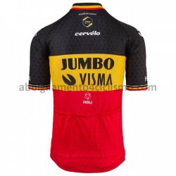 Maglia Ciclismo Maniche Corte 2021 Team Jumbo-Visma M001