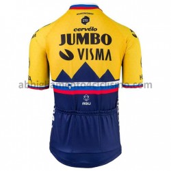 Maglia Ciclismo Maniche Corte 2021 Team Jumbo-Visma M002