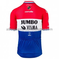 Maglia Ciclismo Maniche Corte 2021 Team Jumbo-Visma M004