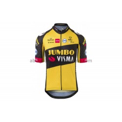 Maglia Ciclismo Maniche Corte 2021 Team Jumbo-Visma M005 Maglia Ciclismo Maniche Corte 2021 Team Jumbo-Visma M005