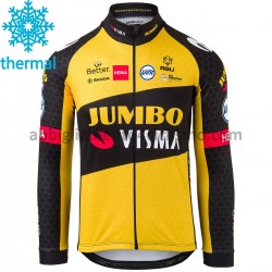 Maglia Invernale Ciclismo 2021 Team Jumbo-Visma M005