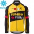 Maglia Invernale Ciclismo 2021 Team Jumbo-Visma M005