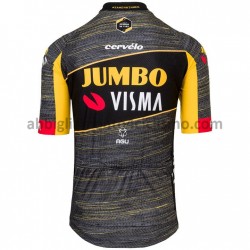 Maglia Ciclismo Maniche Corte 2021 Team Jumbo-Visma M006