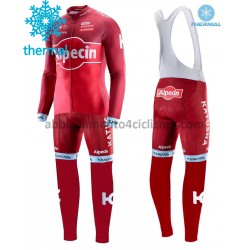 Invernale Completo Maglie e Calzamaglia con bretelle 2017 Team Katusha-Alpecin M001