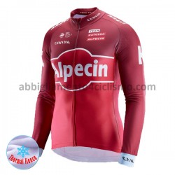 Maglia Invernale Ciclismo 2017 Team Katusha-Alpecin M001