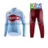 Bambino Completo Maglie e Calzamaglia 2019 Team Katusha Alpecin M001