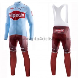 Completo Maglie e Calzamaglia con bretelle 2019 Team Katusha Alpecin M001