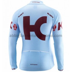 Maglia Ciclismo Maniche Lunghe 2019 Team Katusha Alpecin M001