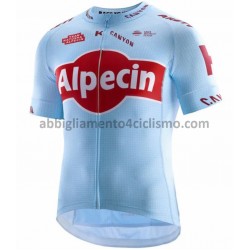 Maglia Ciclismo Maniche Corte 2019 Team Katusha Alpecin M001