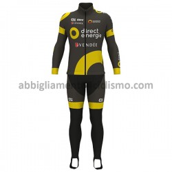 Completo Maglie e Calzamaglia con bretelle 2017 Direct Energie M001
