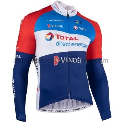 Maglia Ciclismo Maniche Lunghe 2021 Team TotalEnergies M001
