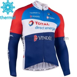 Maglia Invernale Ciclismo 2021 Team TotalEnergies M001