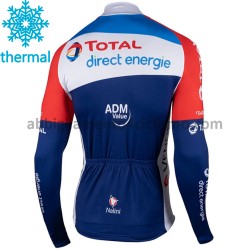 Maglia Invernale Ciclismo 2021 Team TotalEnergies M001