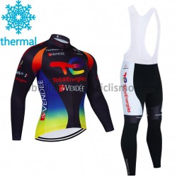 Invernale Completo Maglie e Calzamaglia con bretelle 2021 Team TotalEnergies M002