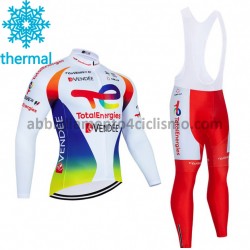 Invernale Completo Maglie e Calzamaglia con bretelle 2021 Team TotalEnergies M003