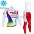 Invernale Completo Maglie e Calzamaglia con bretelle 2021 Team TotalEnergies M003