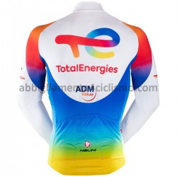 Maglia Ciclismo Maniche Lunghe 2021 Team TotalEnergies M003