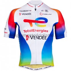 Maglia Ciclismo Maniche Corte 2021 Team TotalEnergies M003