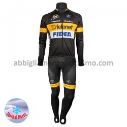 Invernale Completo Maglie e Calzamaglia con bretelle 2017 Telenet Fidea Lions M001