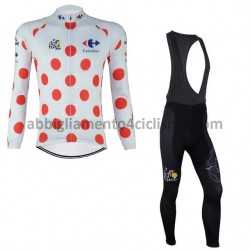 Completo Maglie e Calzamaglia con bretelle 2017 Tour De France M003