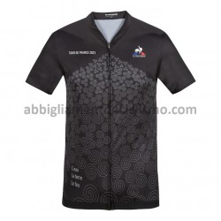 Maglia Ciclismo Maniche Corte 2021 Tour de France M005