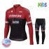 Bambino Invernale Completo Maglie e Salopette 2017 Trek-Segafredo M001