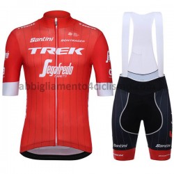 Completo Maglie e Salopette 2018 Trek-Segafredo M001