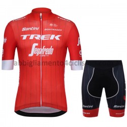 Completo Maglie e Pantaloncini 2018 Trek-Segafredo M001