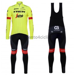 Completo Maglie e Calzamaglia con bretelle 2018 Trek-Segafredo M002