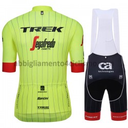 Completo Maglie e Salopette 2018 Trek-Segafredo M002