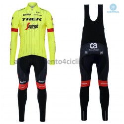 Invernale Completo Maglie e Calzamaglia con bretelle 2018 Trek-Segafredo M002
