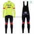 Invernale Completo Maglie e Calzamaglia con bretelle 2018 Trek-Segafredo M002
