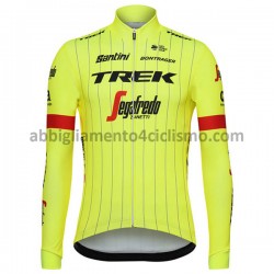 Maglia Ciclismo Maniche Lunghe 2018 Trek-Segafredo M002