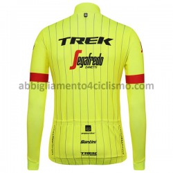 Maglia Ciclismo Maniche Lunghe 2018 Trek-Segafredo M002