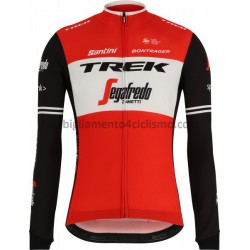 Maglia Ciclismo Maniche Lunghe 2019 Trek-Segafredo M001