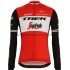 Maglia Ciclismo Maniche Lunghe 2019 Trek-Segafredo M001