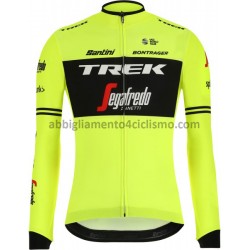 Maglia Ciclismo Maniche Lunghe 2019 Trek-Segafredo M002