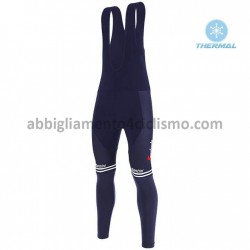 Invernale Completo Maglie e Calzamaglia con bretelle 2020 Trek Segafredo M001